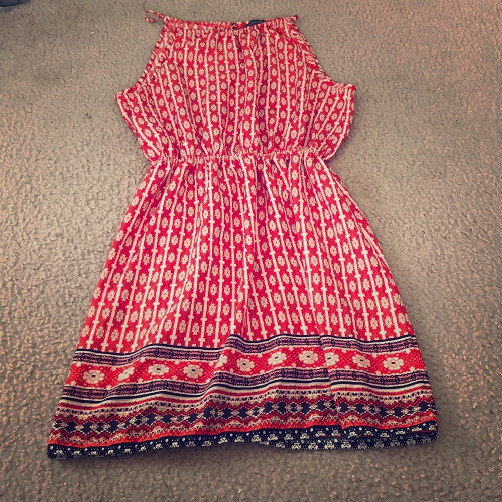 Cute spaghetti strap sun dress